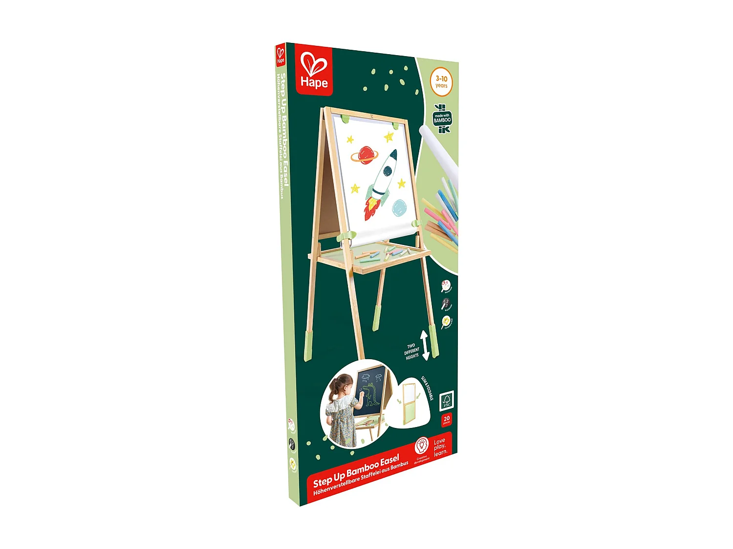 Tabla de bambú 2 en 1