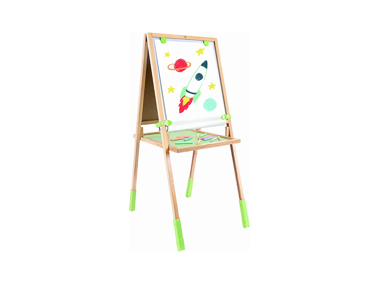 Tableau 2 en 1 en bambou