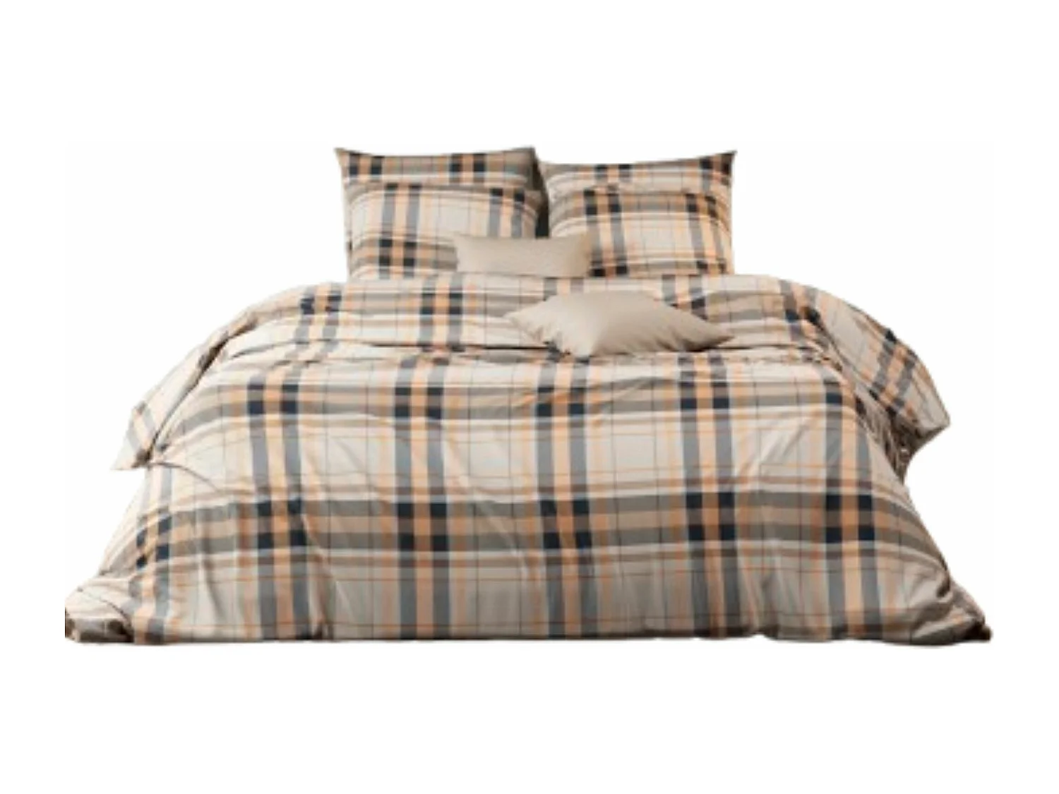 Parure de lit flanelle Edinbugh 200x200 cm