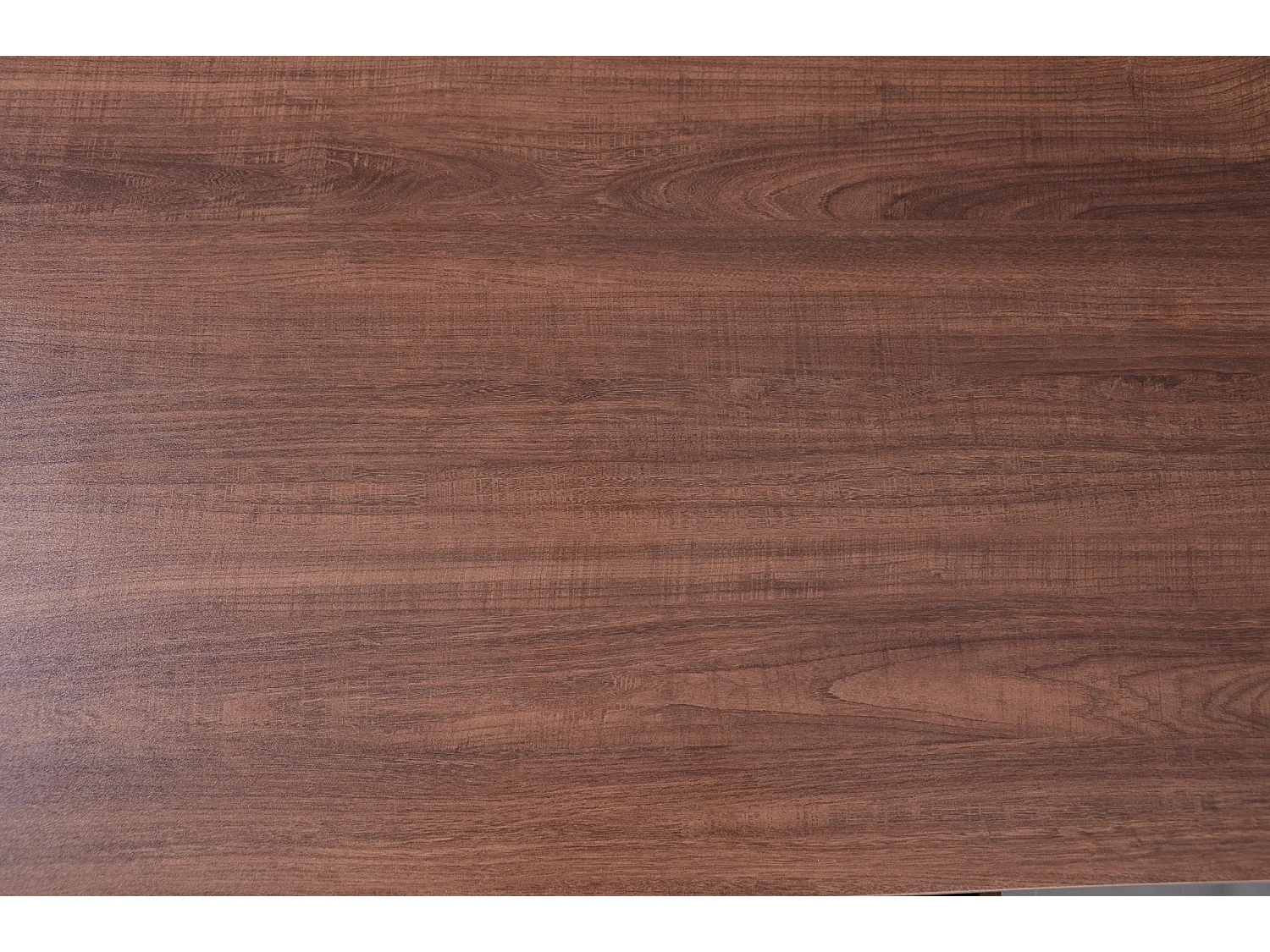 URBAN MEUBLE Table basse effet noyer vintage et rotin 1 tiroir et 2 niches portes coulissantes