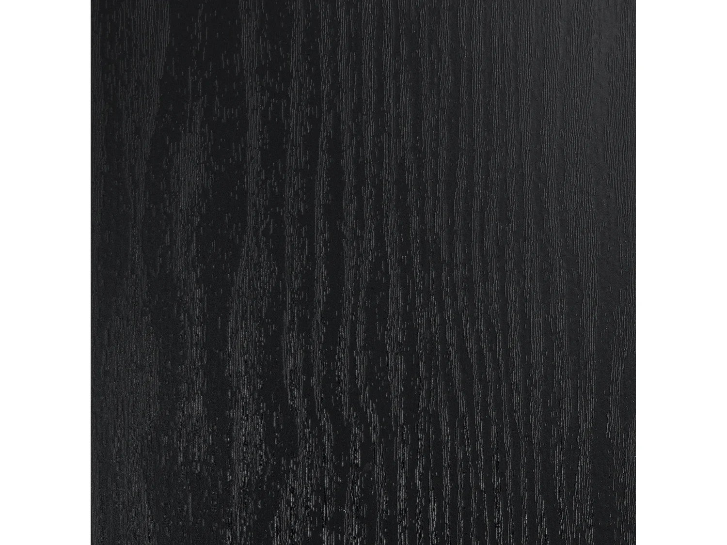 Ensemble de 2 tables basses gigognes moderne blanc et pieds noirs QEGZA BLACK