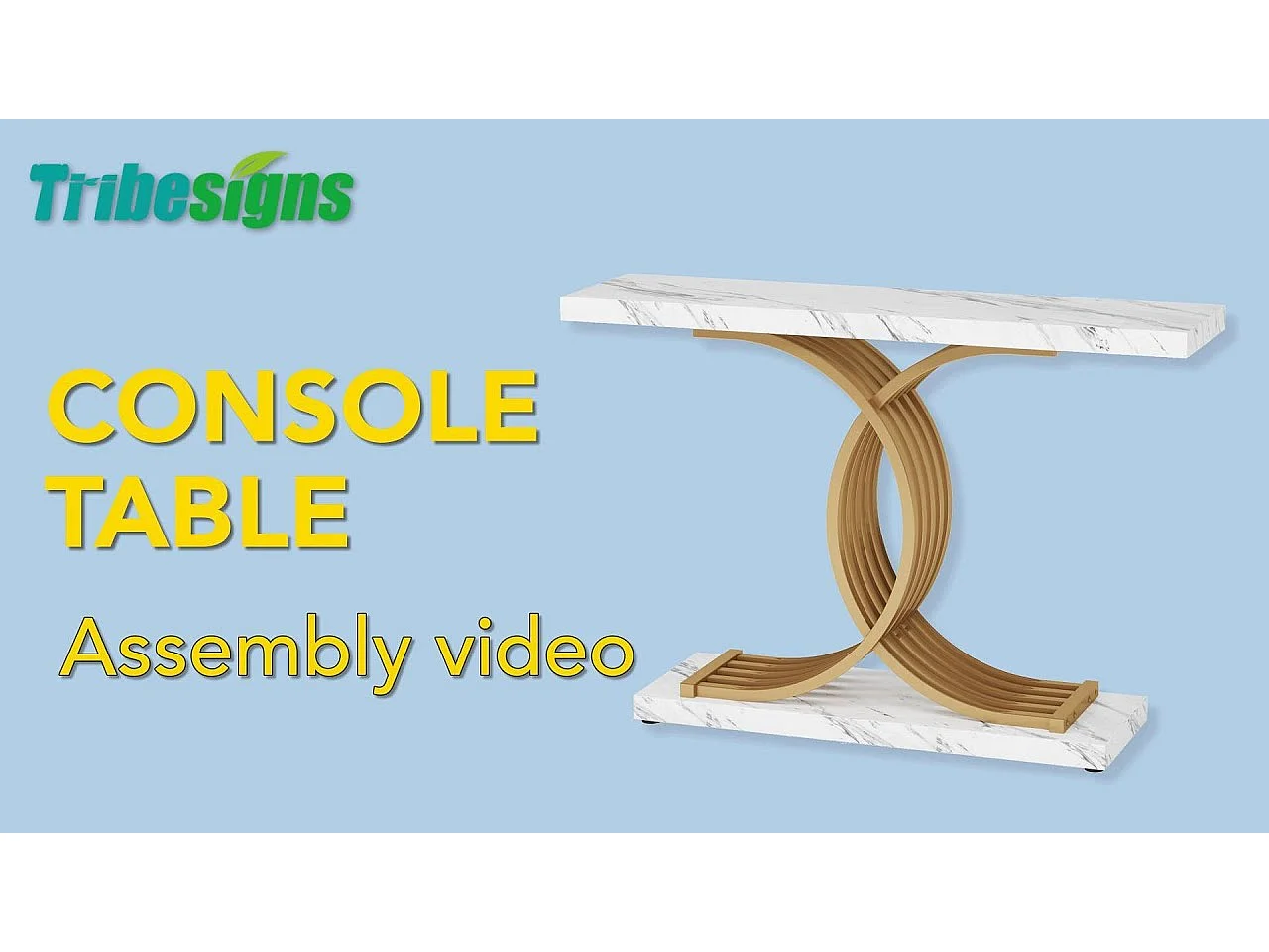 Table Console d'entrée, 100 x 29,5 x 80 cm Table Console Vintage, Table d'entrée avec Pieds métalliques géométriques