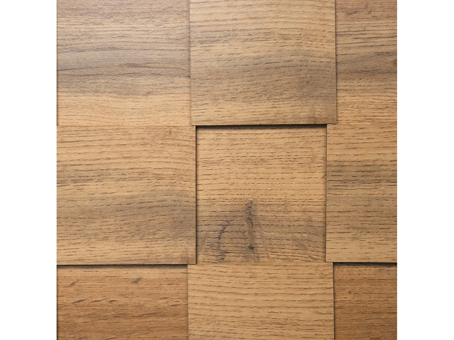 URBAN MEUBLE Meuble TV moderne effet bois avec 2 portes et 2 compartiments ouverts 160x35x45cm