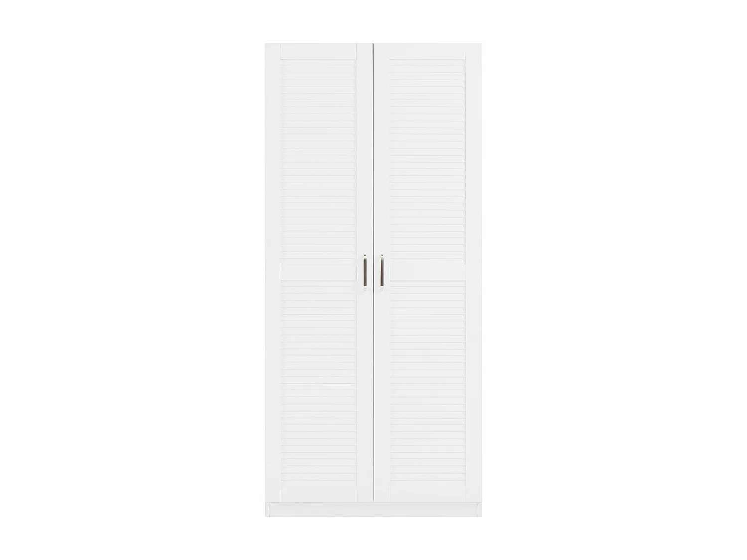 Armoire de chambre Finning 1 étagère MDF 176 x 80 x 52 cm blanc [en.casa]