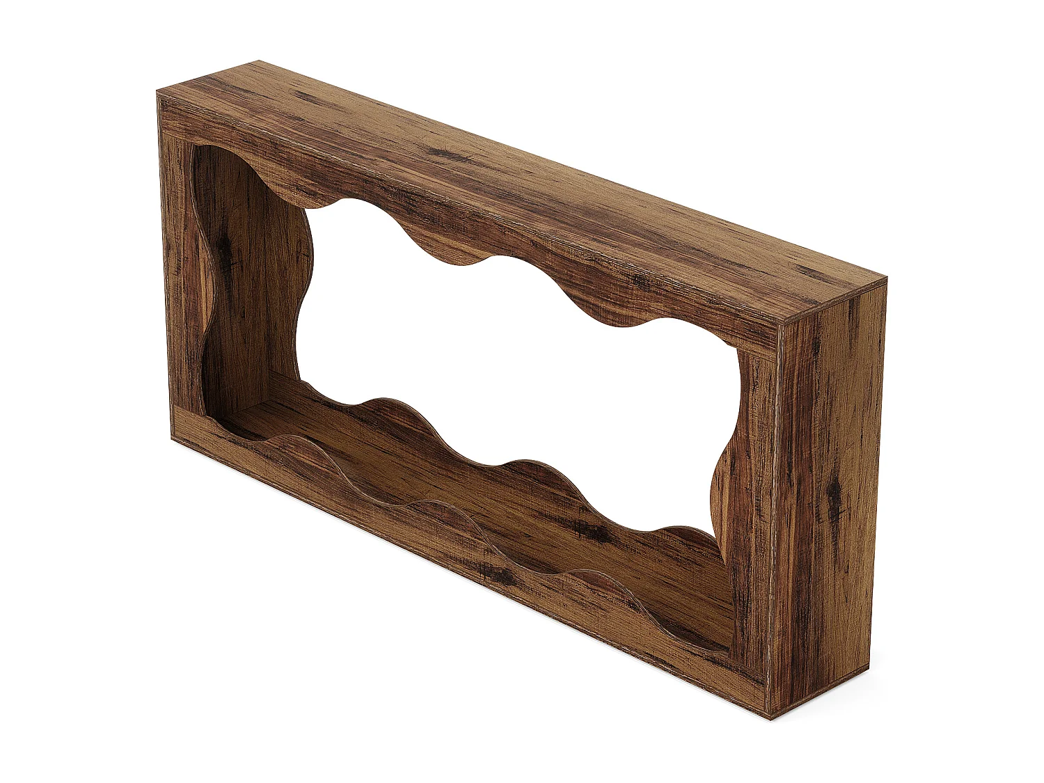 Table console de ferme de 160 cm avec rangement, table de canapé derrière le canapé, longue table d'entrée, table console étroite