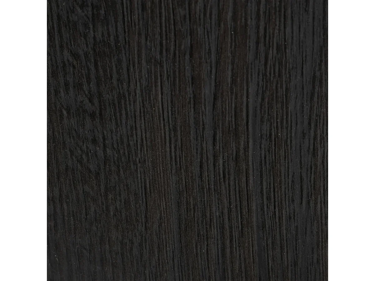 Table à café, table d'appoint en bois coloris naturel et métal noir -Longueur 40 x Profondeur 40 x Hauteur 60 cm