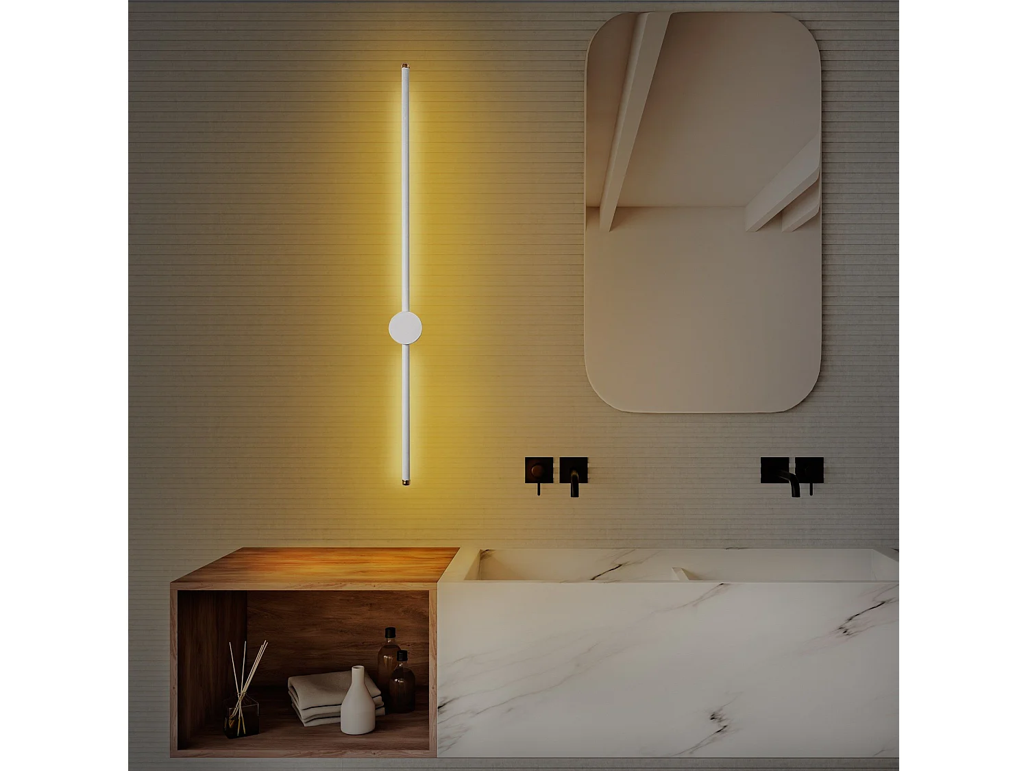 Lampada da parete - White