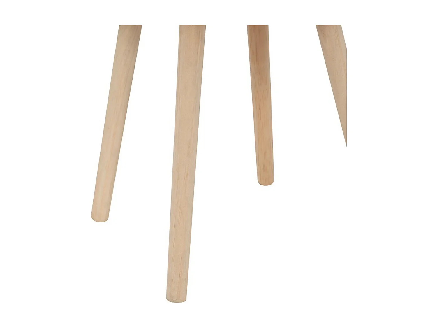 Table de chevet, table de nuit avec 2 portes en bois coloris vert, beige - diamètre 40 x Hauteur 54 cm