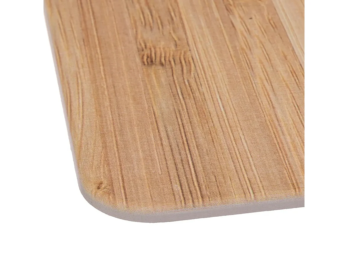 Tapis de salle de bain en Diatomite coloris marron -  Longueur 60 x Profondeur 39  x Hauteur 0,9 cm