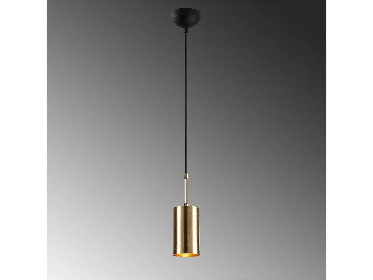 Suspension en métal doré D9 cm - KEM