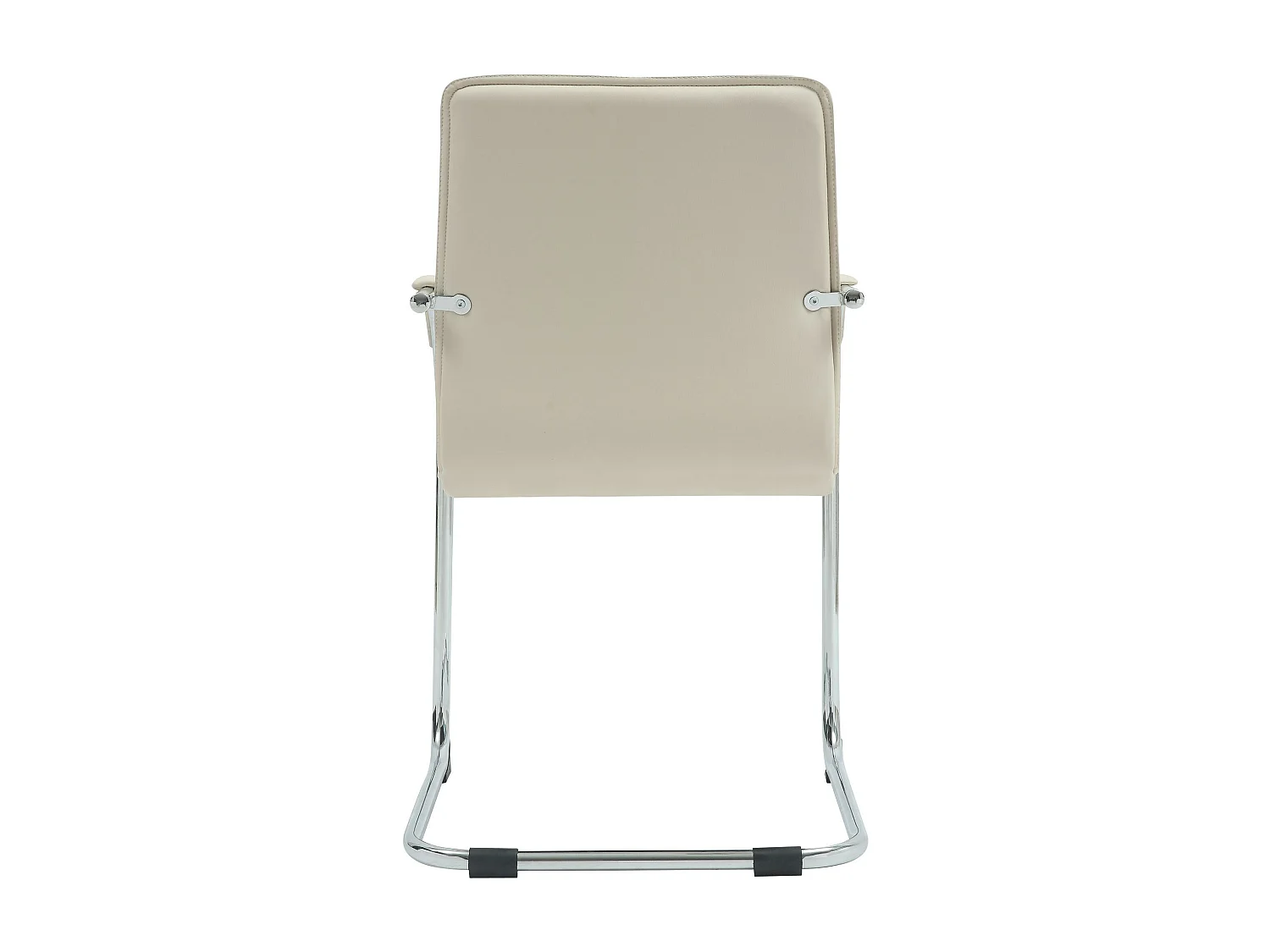 chaises oscillantes - Similicuir - Crème - Tira