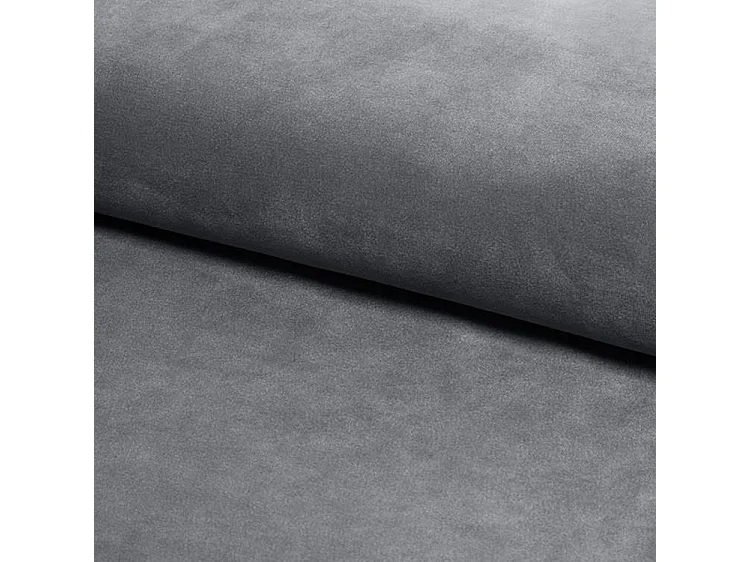 Fotel uszak LORD VELVET szary