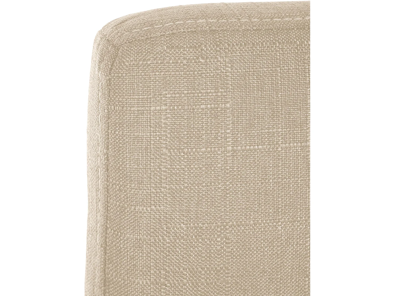 Tabouret de bar - Tissu - Crème - Freeport