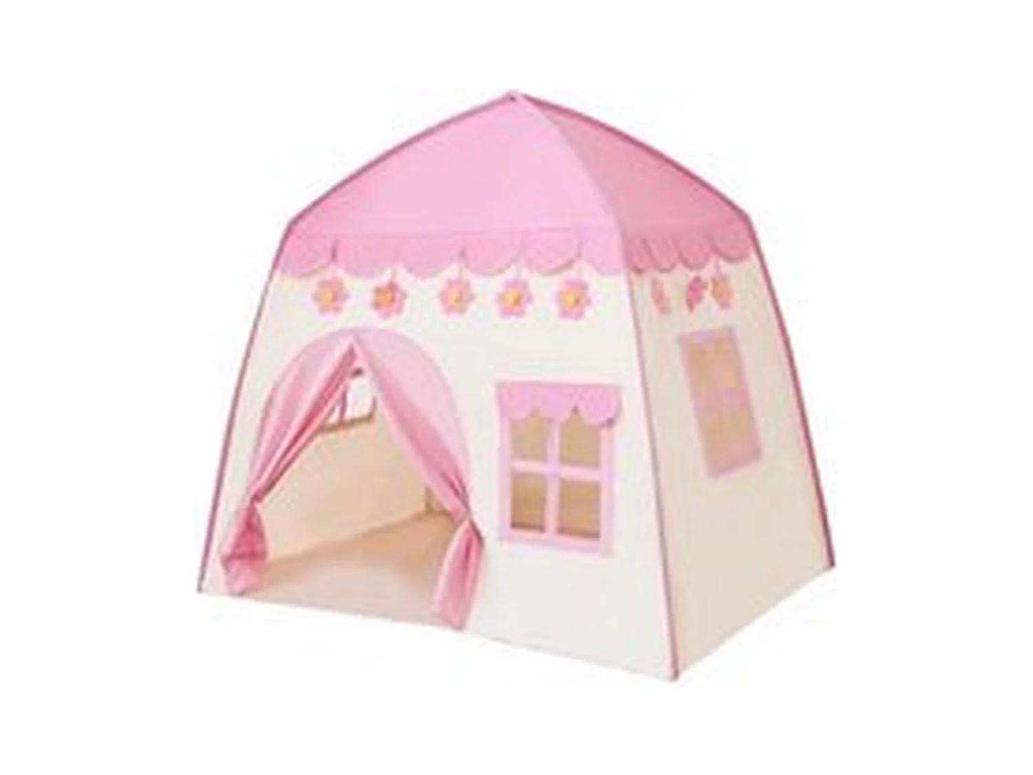 Bobble Home - Tente de jeu XL - Avec lumières LED - Tente rose - Pour enfants