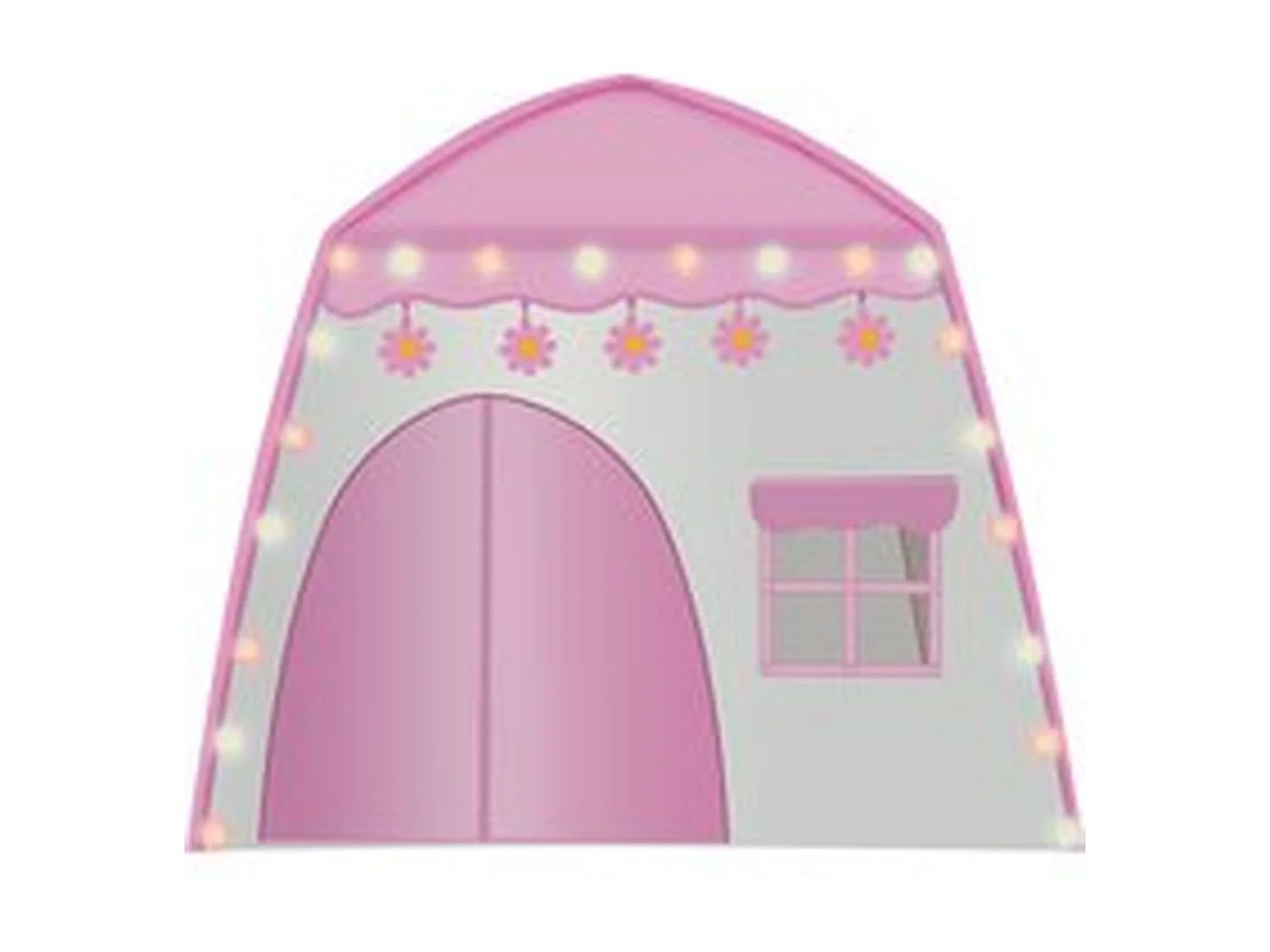 Bobble Home - Tente de jeu XL - Avec lumières LED - Tente rose - Pour enfants