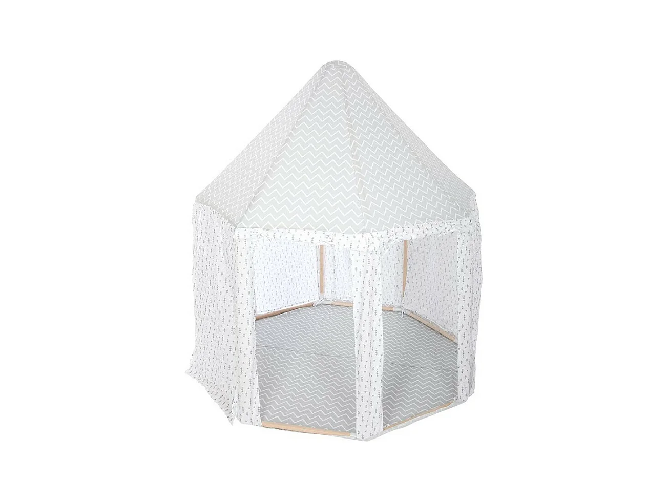 Tente Déco Enfant "Yourte" 140cm Gris