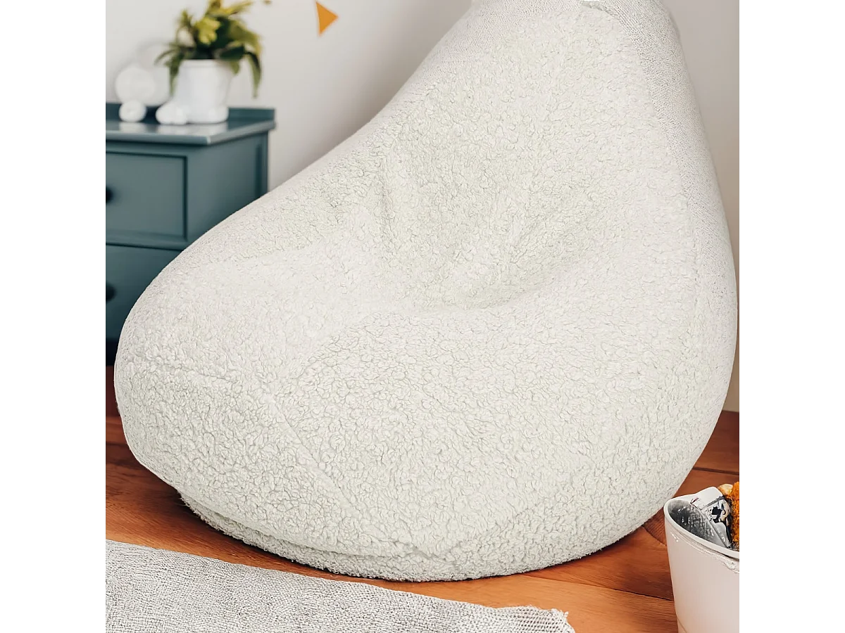 Luxe Teddy Zitzakstoel van BobbelHome – Comfortabel en Stijlvol voor Woonkamer en Slaapkamer