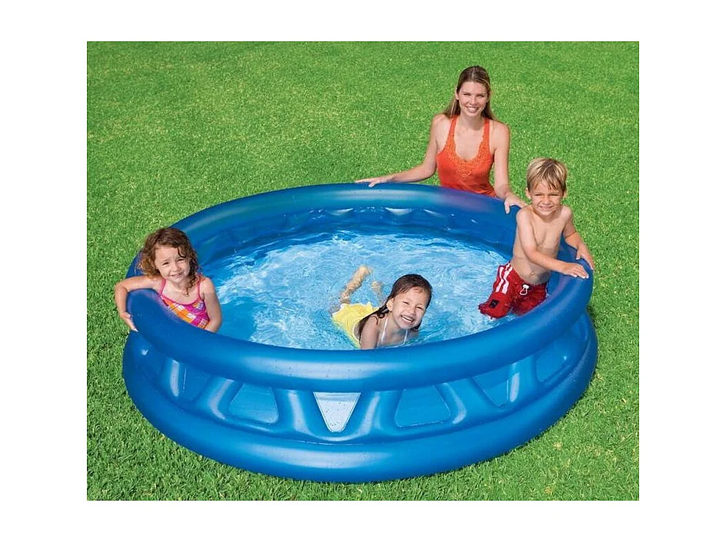 Piscine Gonflable "Capsule" 188cm Bleu