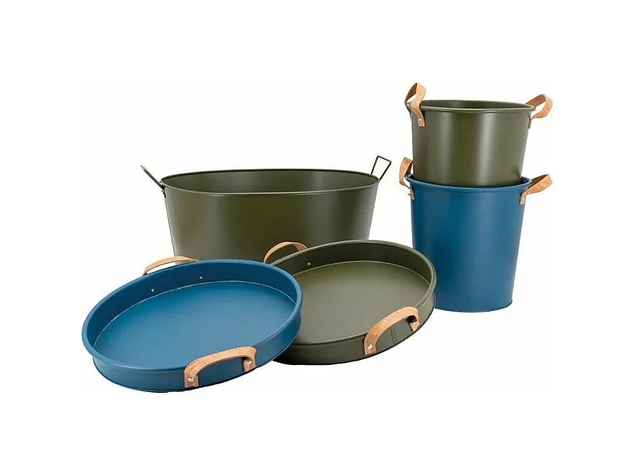 Corbeille à papier en métal Cargo