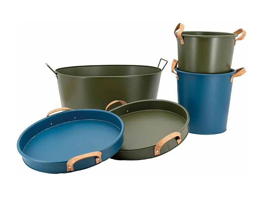 Corbeille à papier en métal Cargo