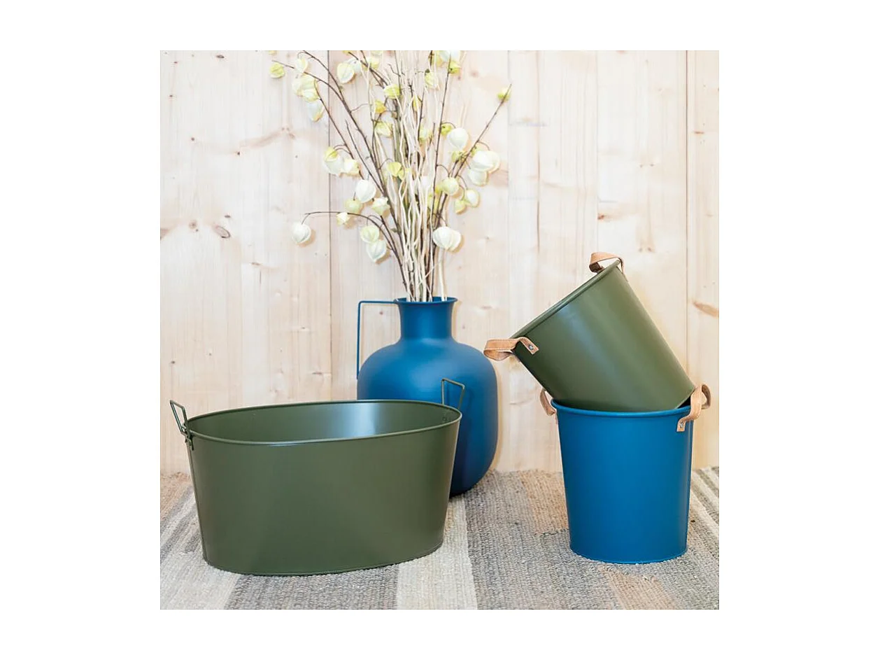 Corbeille à papier en métal Cargo