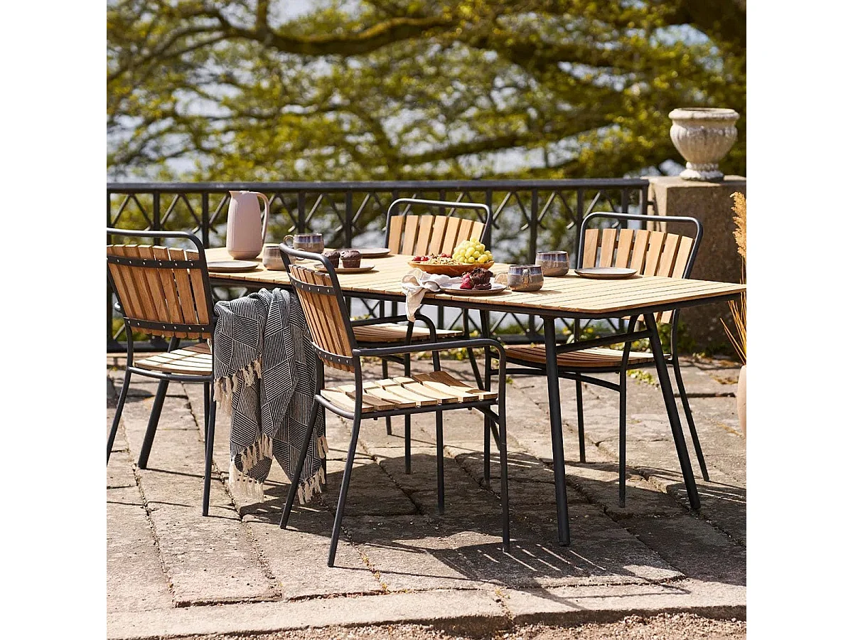 FATHIA - Plaid 130x180cm Bleu et Beige à Motifs Losanges