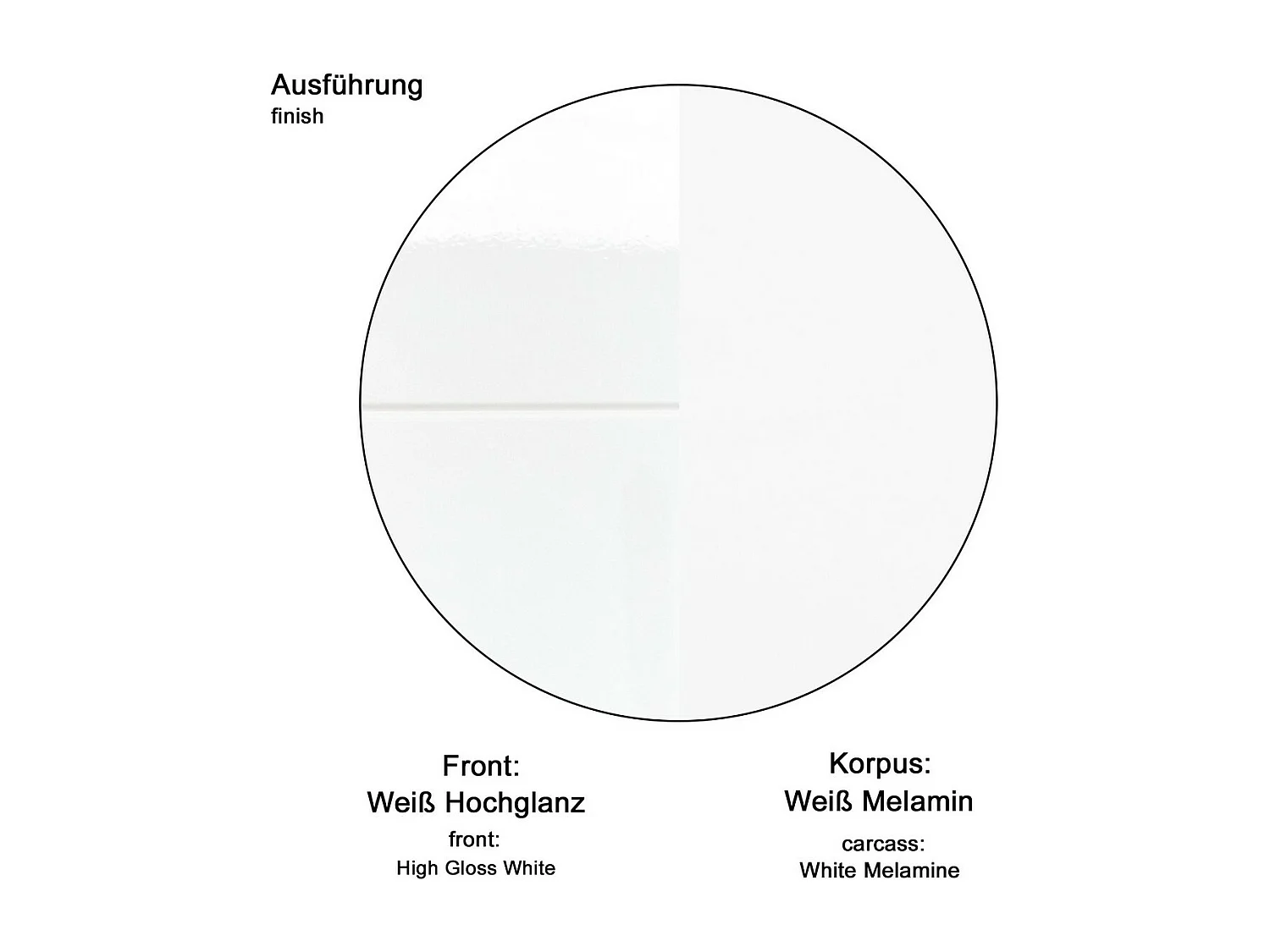 Meuble de Salle de Bain Skin, Blanc, 30x31x79 cm, Seven Design