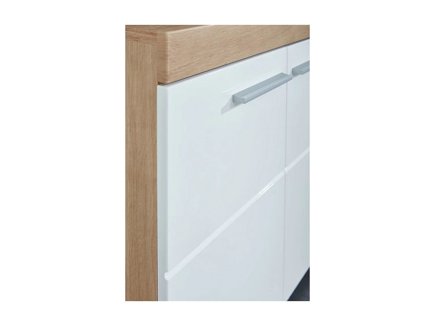 Meuble de Salle de Bain Amanda, Blanc, 37x31x79 cm, Seven Design