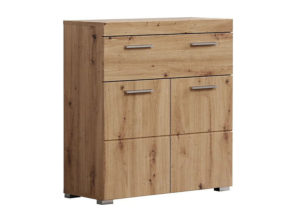 Meuble de Salle de Bain Amanda, Marron, 73x31x79 cm, Seven Design