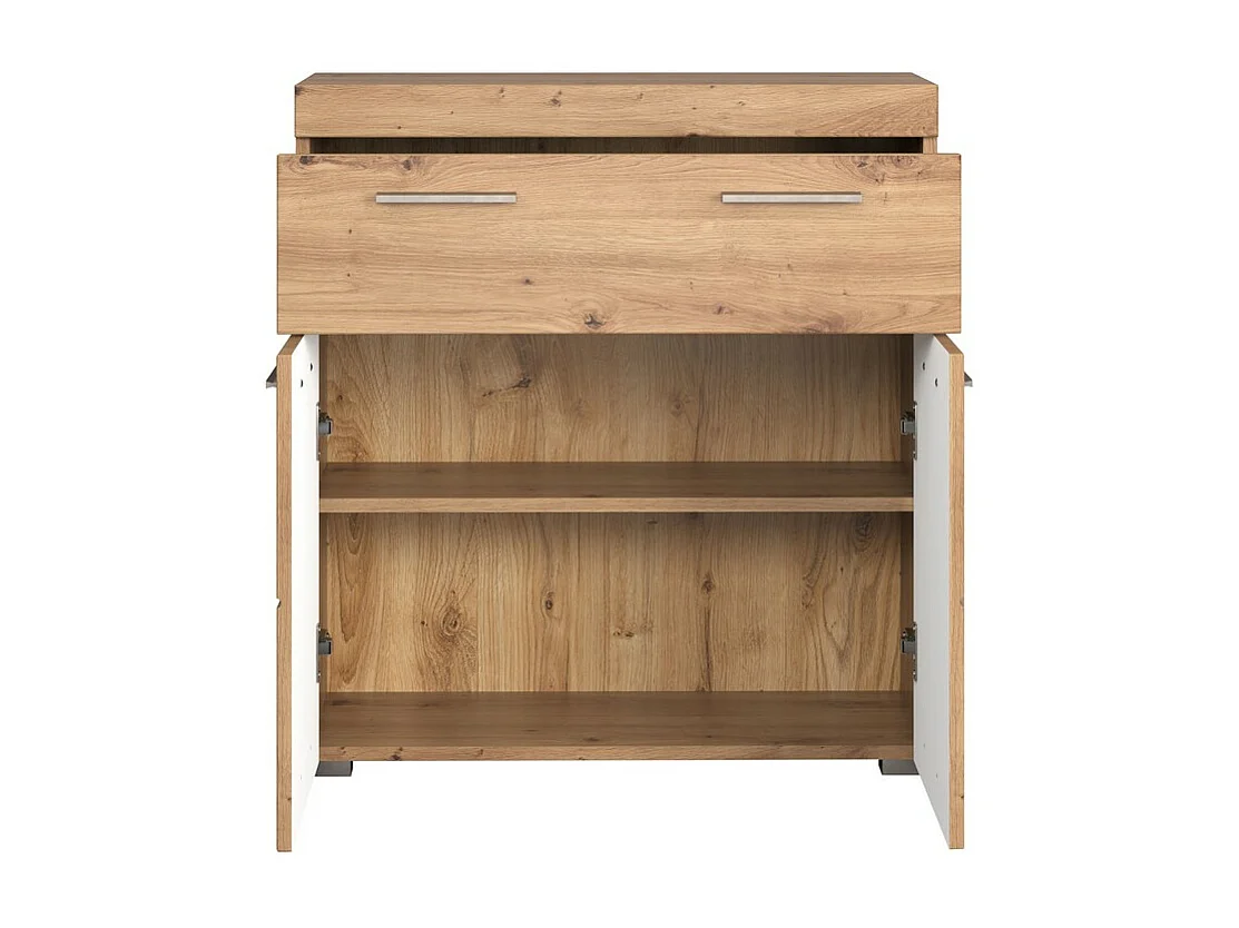 Meuble de Salle de Bain Amanda, Marron, 73x31x79 cm, Seven Design