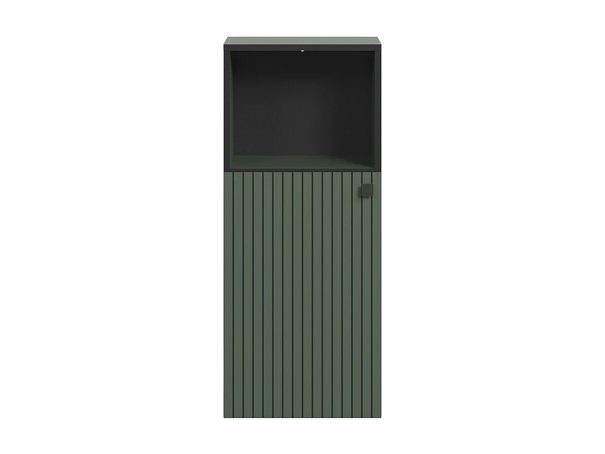 Meuble de Salle de Bain Pure, Vert, 40x31x95 cm, Seven Design