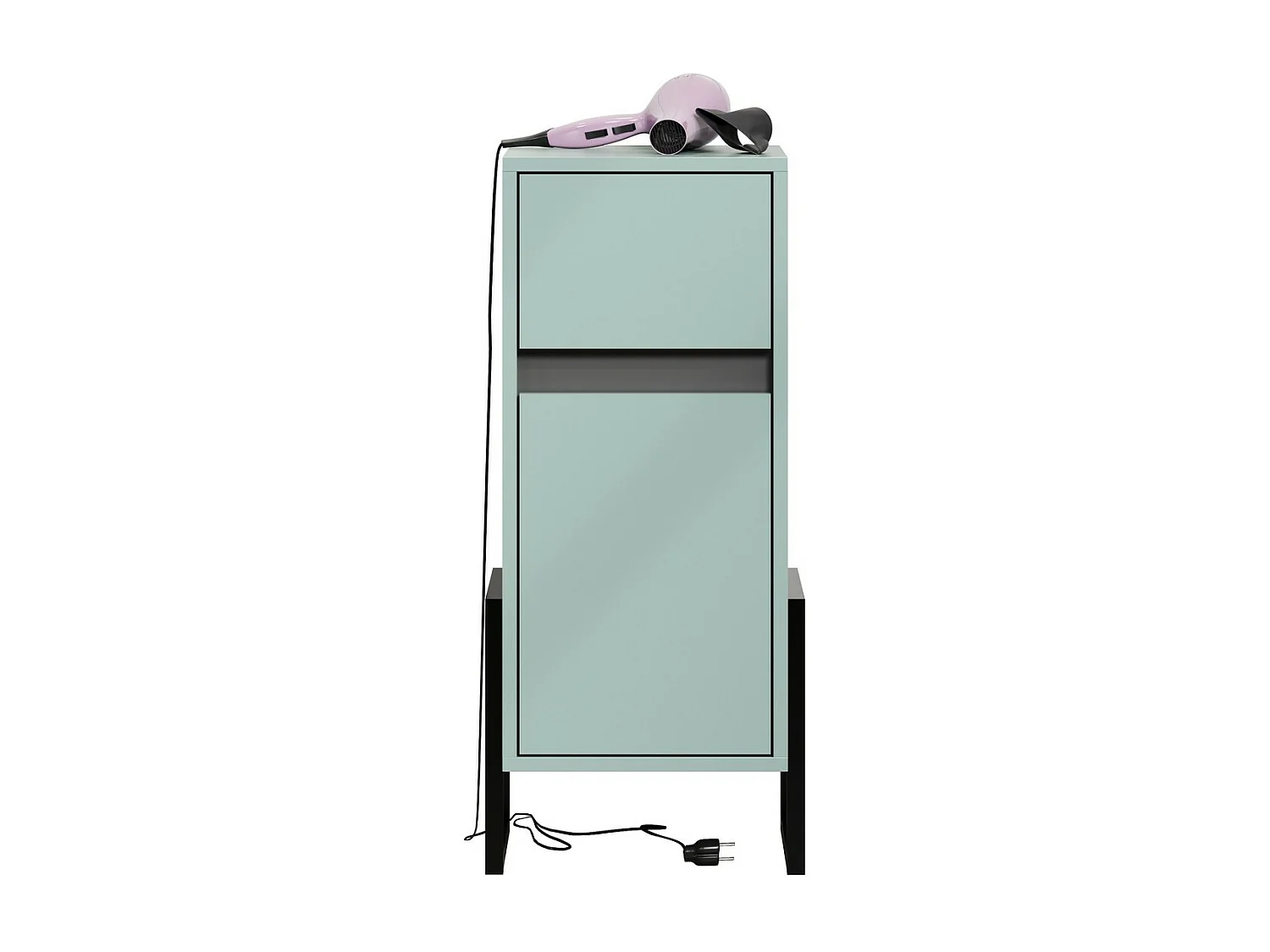 Badkamer Meubel Matix, Blauw, 36x80x35 cm, EPIKASA