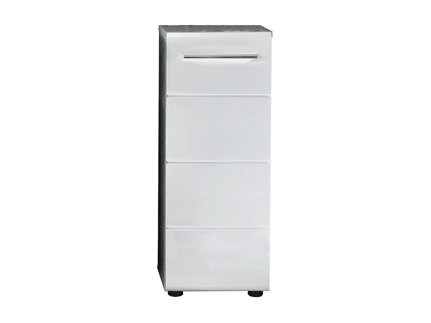 Mobile Bagno Nano, Bianco, 32x82x28 cm, EPIKASA