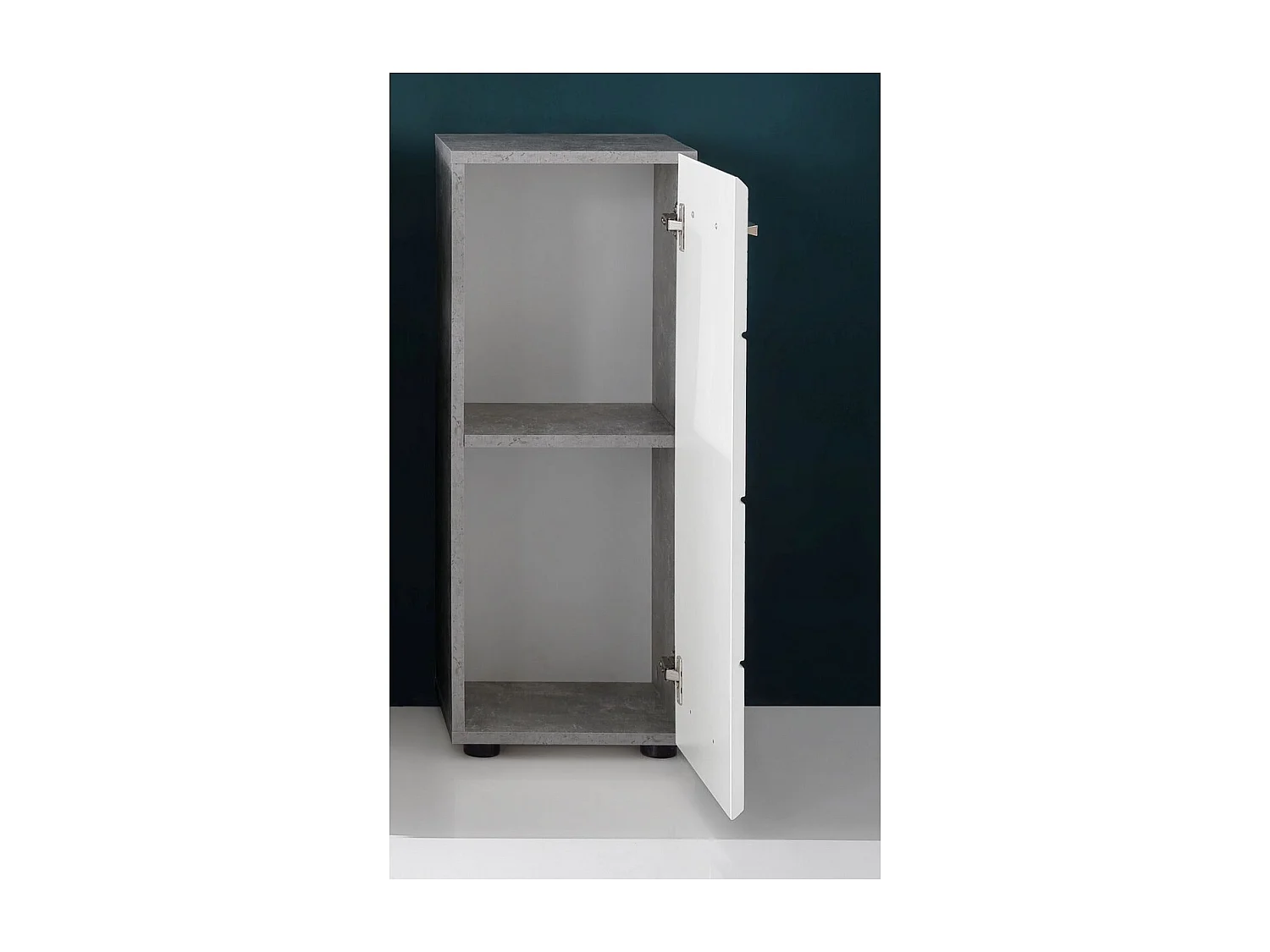 Mobile Bagno Nano, Bianco, 32x82x28 cm, EPIKASA