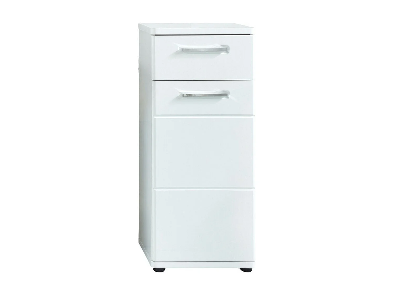 Meuble de Salle de Bain Monte, Blanc, 37x34x87 cm, Seven Design