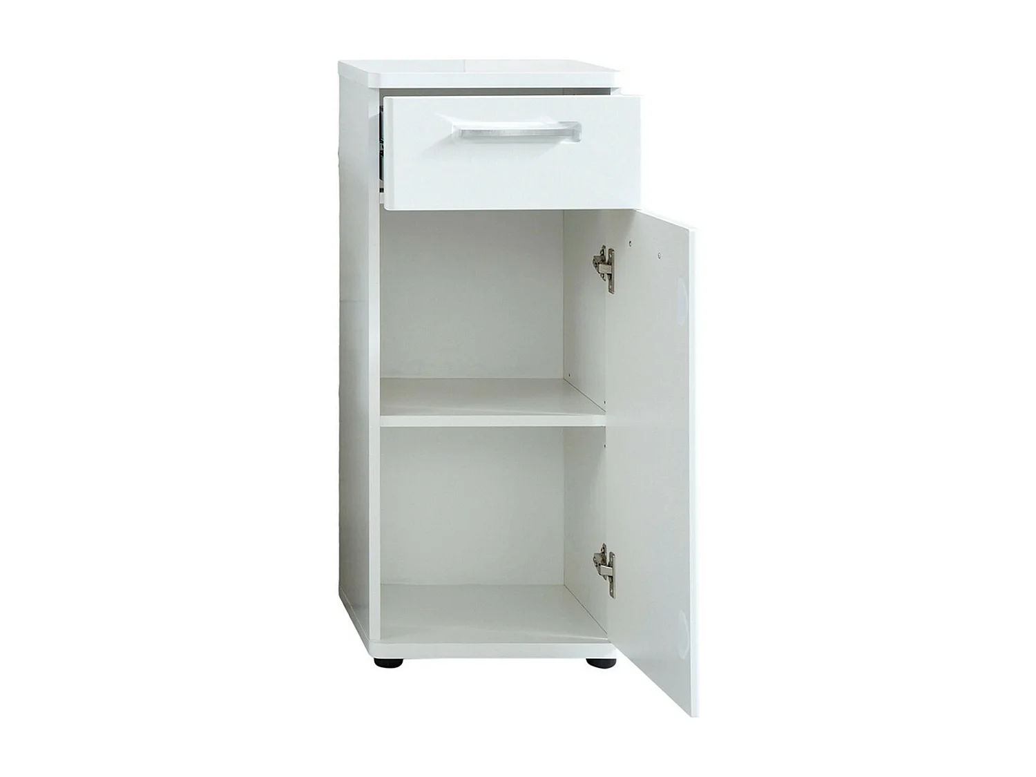 Meuble de Salle de Bain Monte, Blanc, 37x34x87 cm, Seven Design