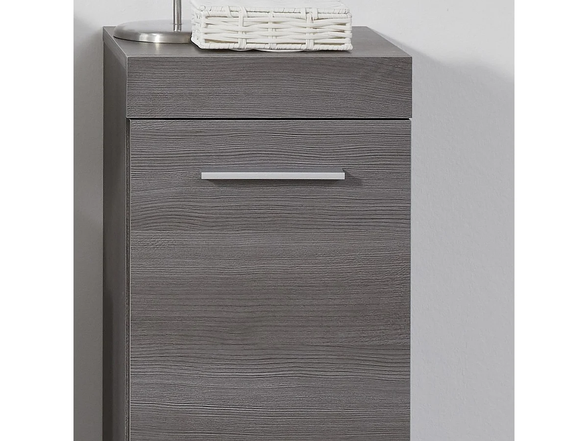 Badkamer Meubel Moon, Grijs, 30x76x30 cm, EPIKASA