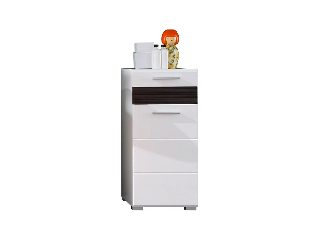 Mueble de Baño Mezzo, Blanco, 37x79x31 cm, EPIKASA