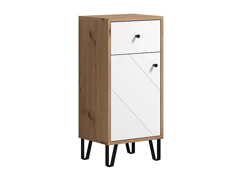 Badkamer Meubel Touch, Wit, 36x79x29 cm, EPIKASA