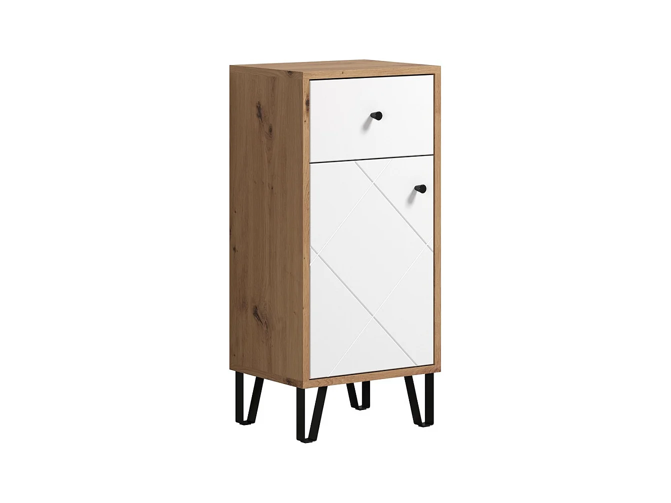 Mueble de Baño Touch, Blanco, 36x79x29 cm, EPIKASA