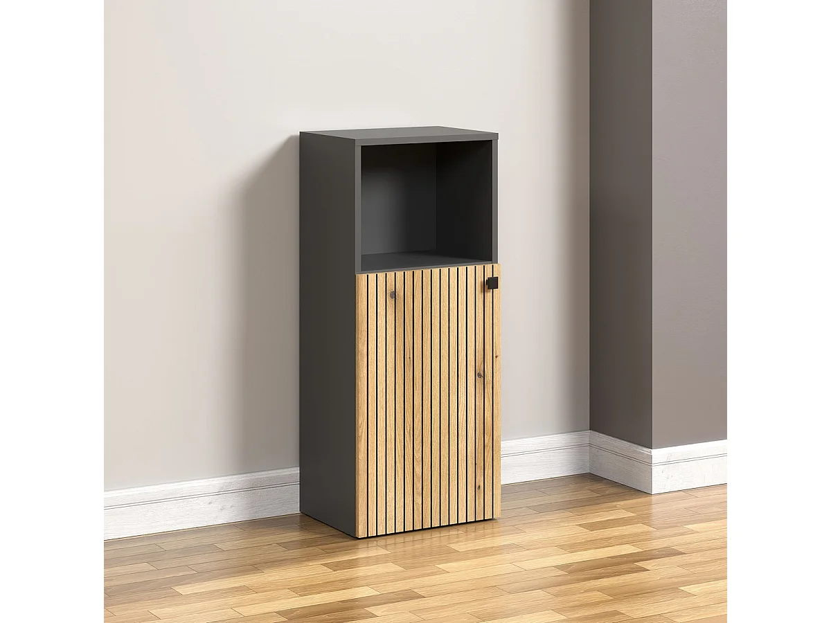 Badkamer Meubel Pure, Antraciet, 40x95x31 cm, EPIKASA