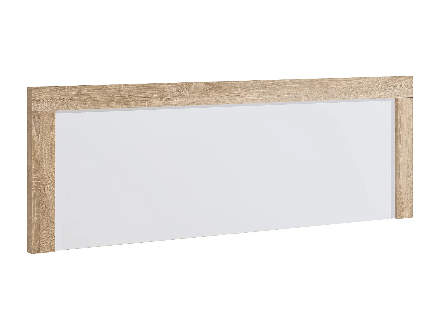 Cabecero para Camas de 135 y 150 cm en Color Cambrian-Blanco (Largo 155 / Alto 60 / grossor 3 cm) - Buyqualia