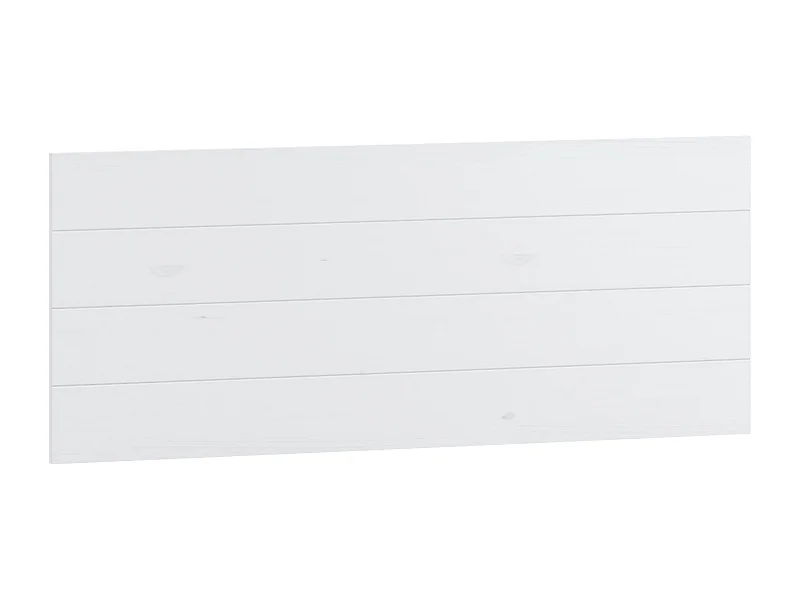 Cabecero Cama Madera Maciza Pino Pintada (110 X 45, Blanco) - Buyqualia