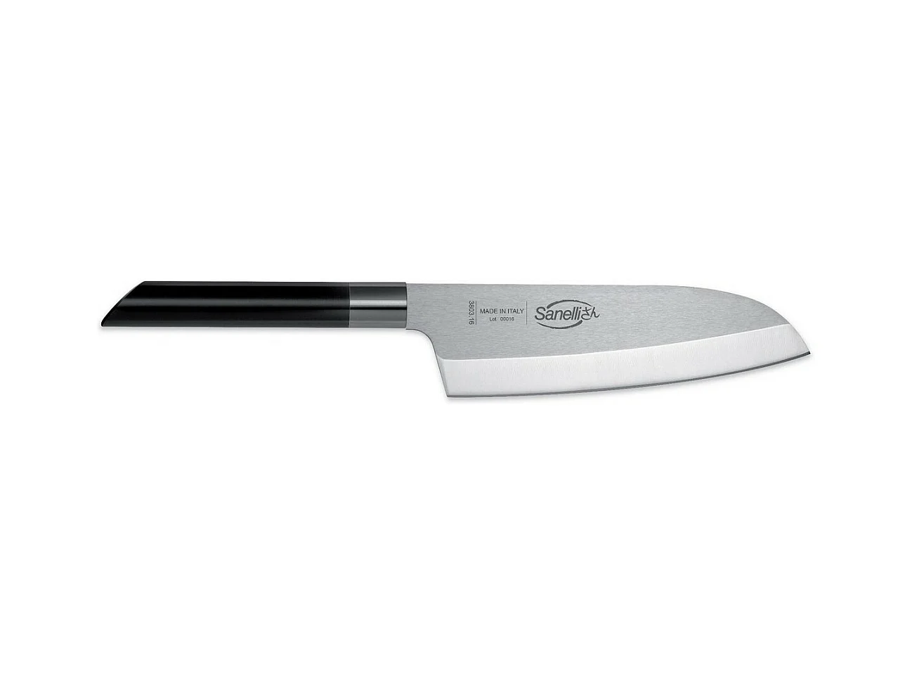 Couteau de Cuisine SanelliSan, Noir, 9,3x3,3x37,5 cm, Sanelli