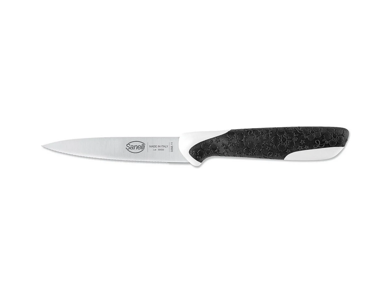 Couteau de Cuisine Sakura, Noir, 26,5x1x6 cm, Sanelli