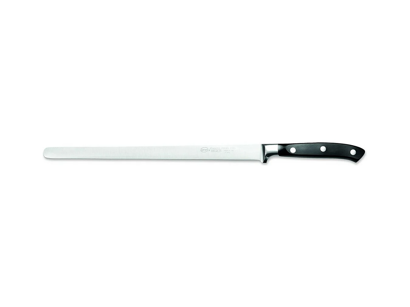 Couteau de Cuisine Ergoforge, Noir, 2,3x6x45 cm, Sanelli