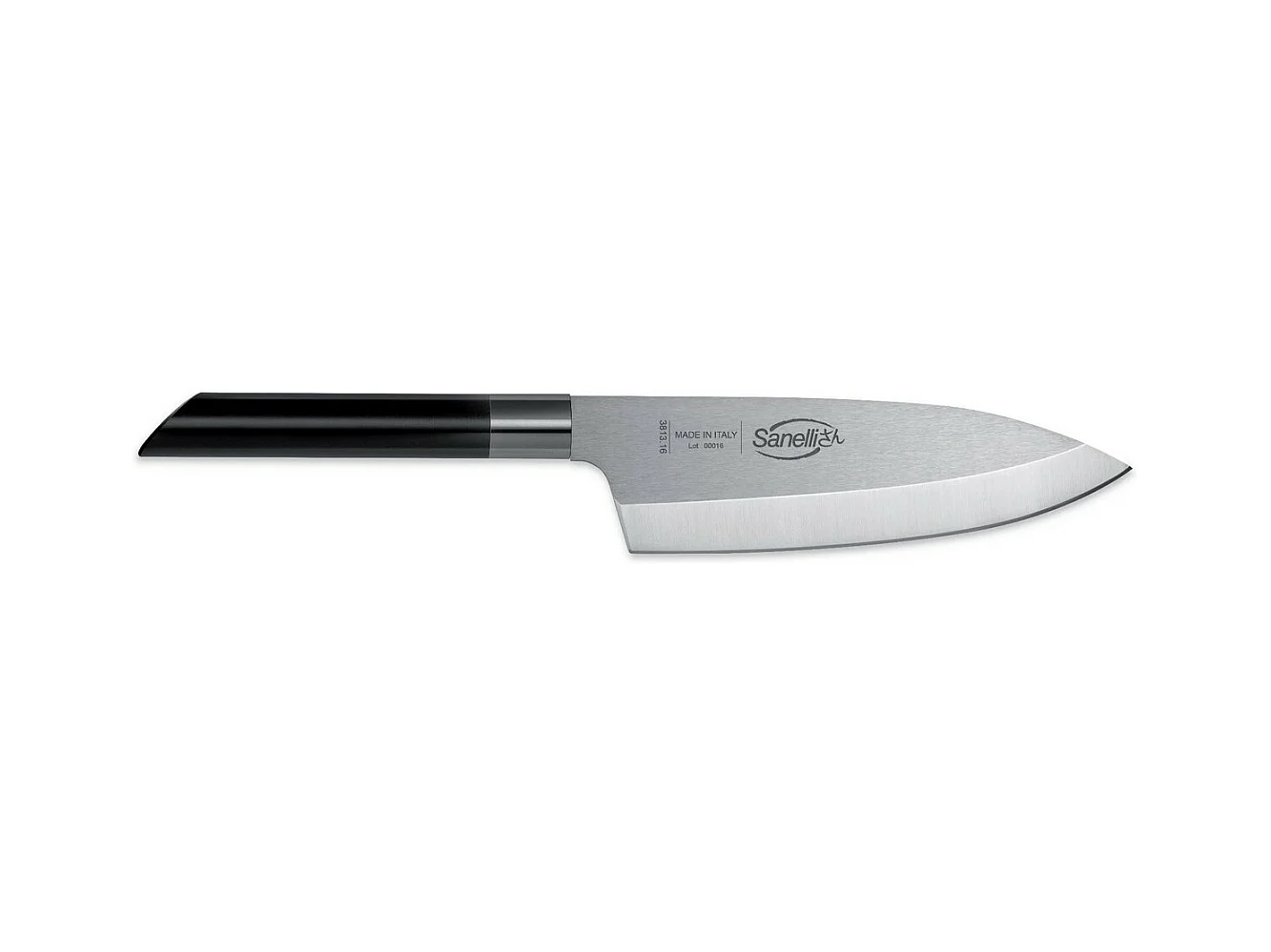 Couteau de Cuisine SanelliSan, Noir, 9,3x3,3x37,5 cm, Sanelli