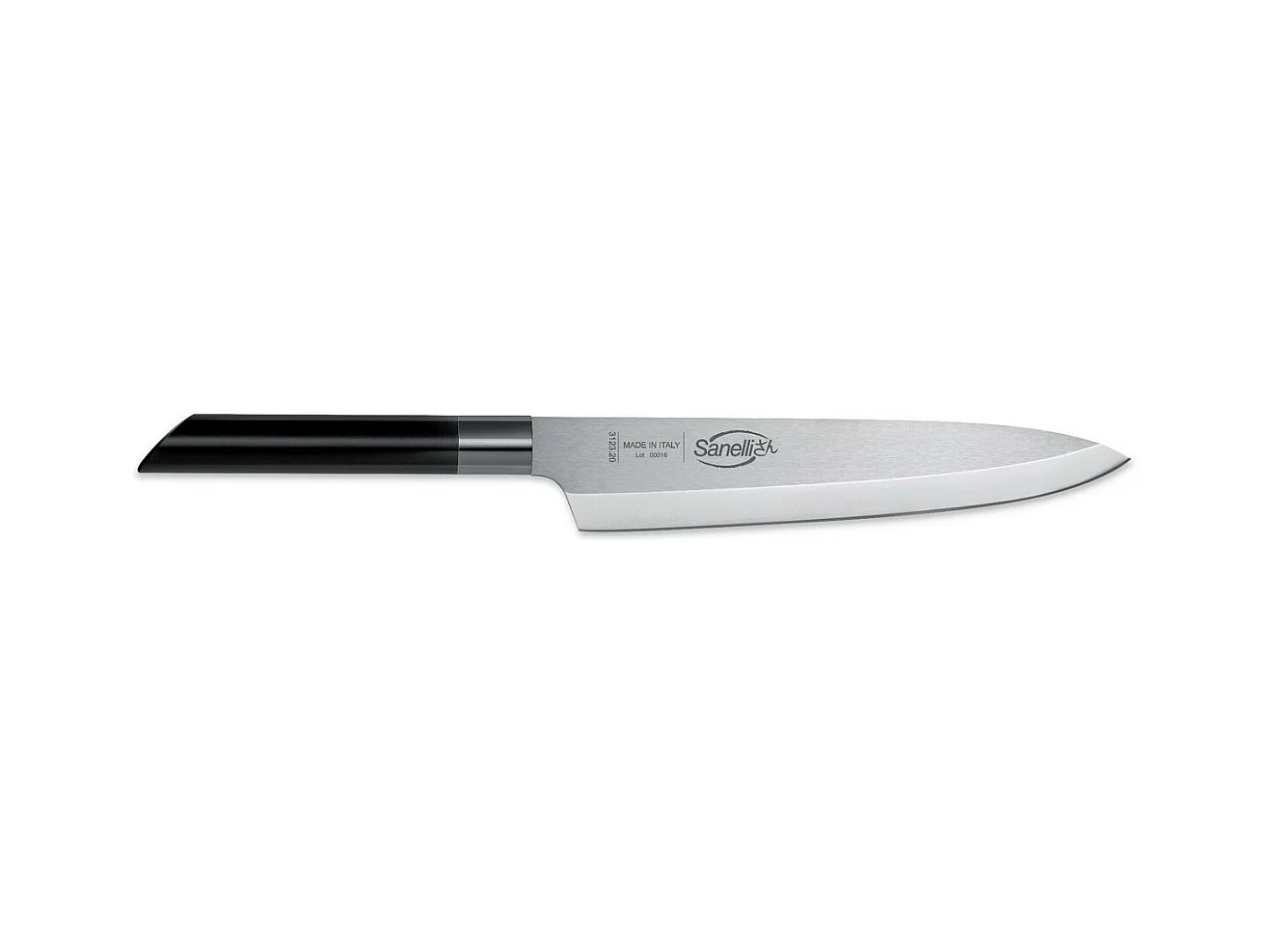 Couteau de Cuisine SanelliSan, Noir, 8,3x3,3x43,5 cm, Sanelli