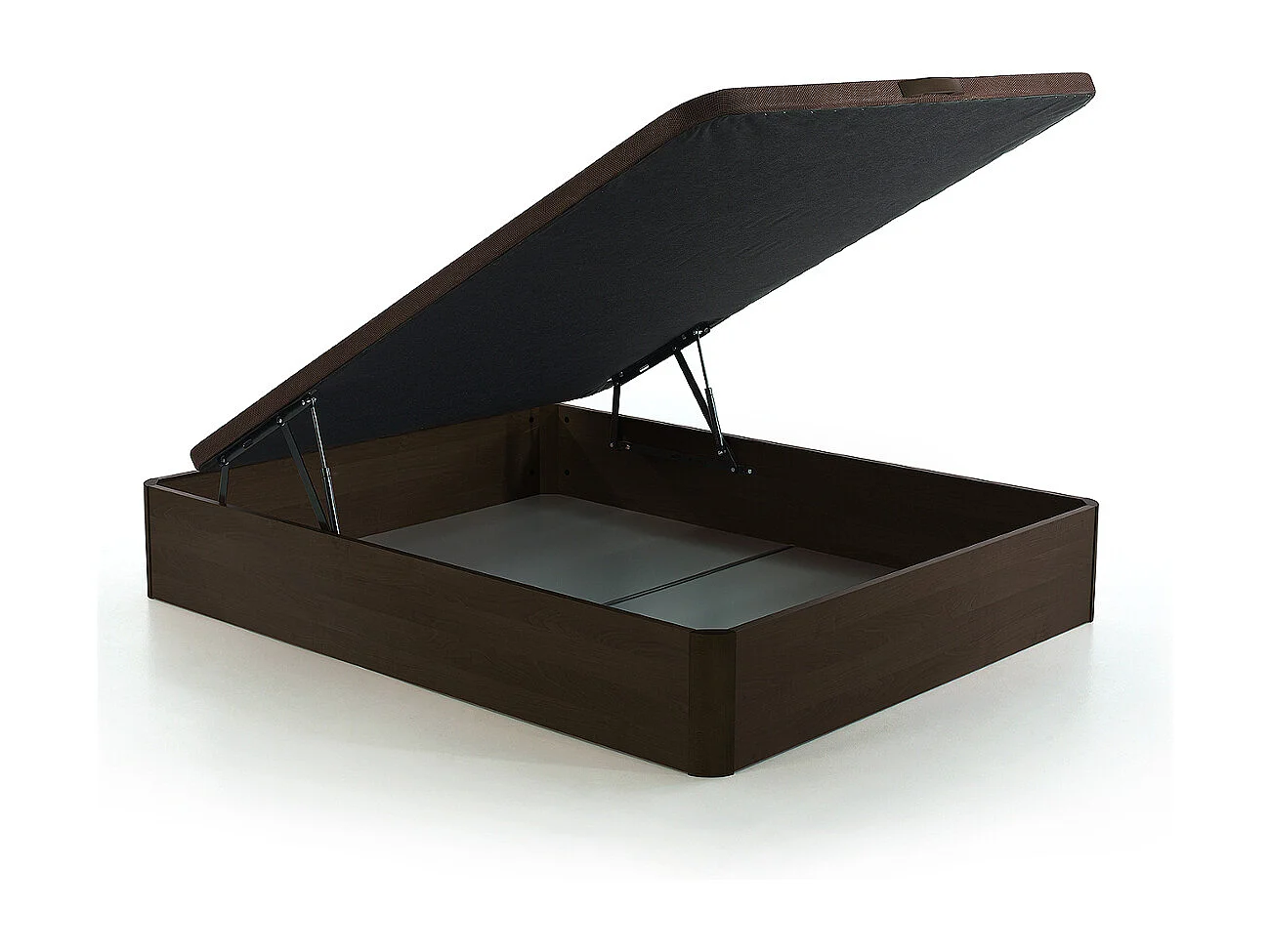 Canape Abatible 180 x 200 cm | Color Chocolate | Con Subida A Domicilio | Reforzado | Gran Almacenaje | Descansin