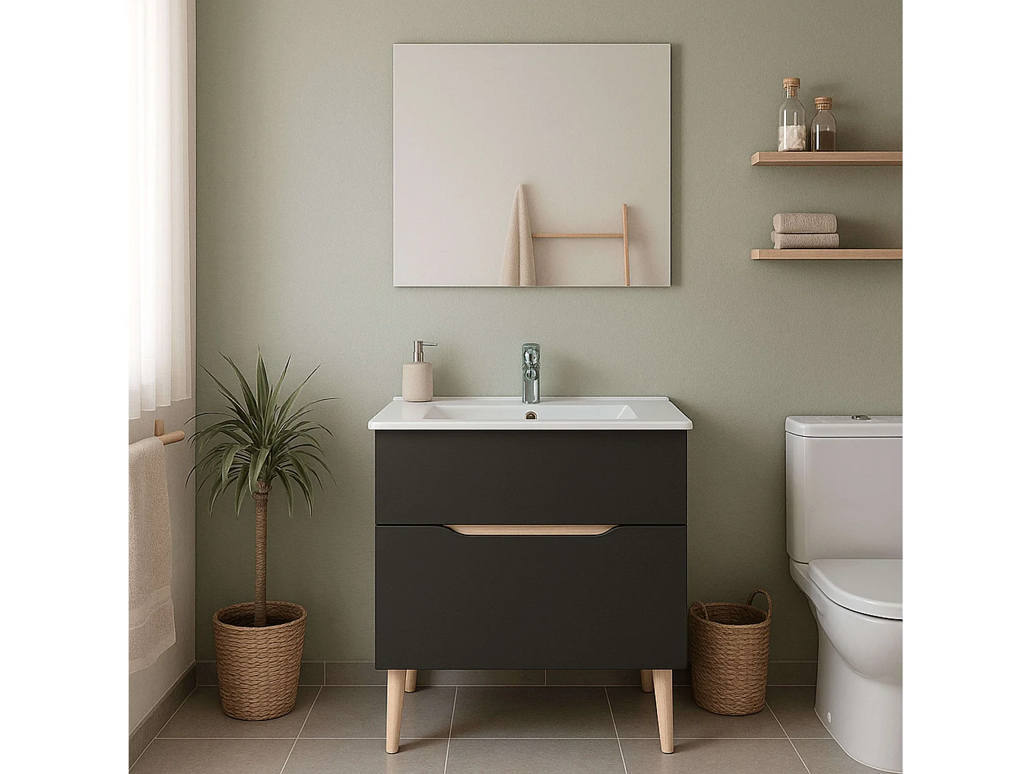 Móveis de casa de banho Lotto 80